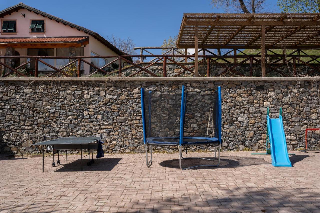 028 - Agriturismo "Il Boschetto" Con Piscina, Pace E Natura - Camera Familiare Cavizzano Extérieur photo