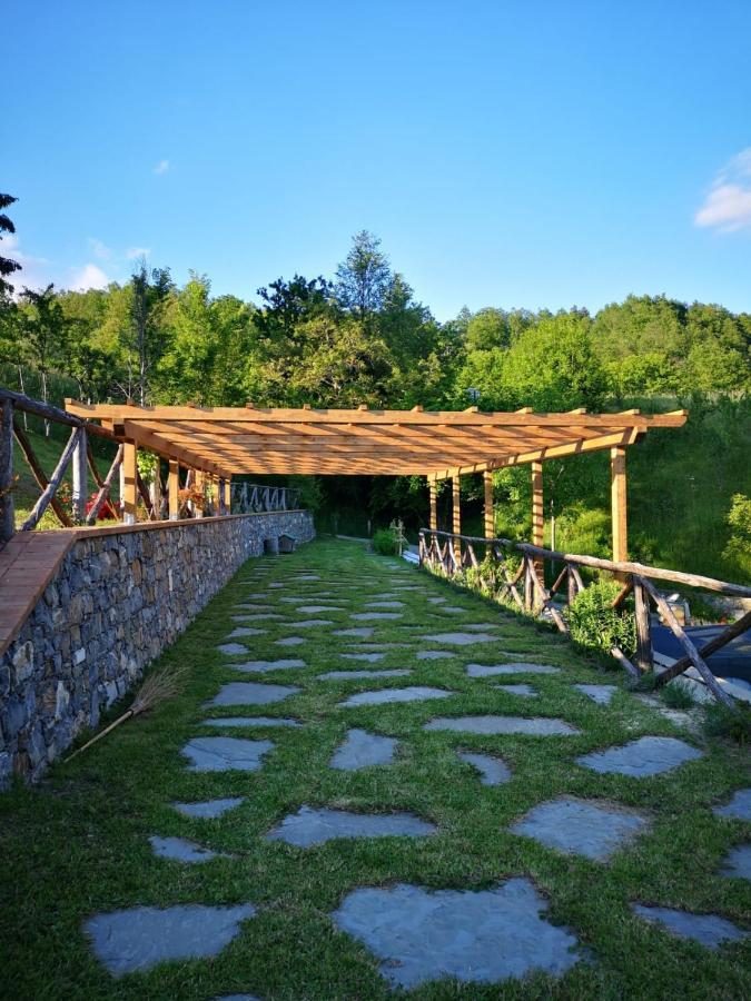 028 - Agriturismo "Il Boschetto" Con Piscina, Pace E Natura - Camera Familiare Cavizzano Extérieur photo